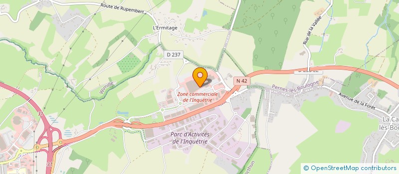 localisation de l'entreprise BOULOGNE CASH à SAINT-MARTIN-BOULOGNE