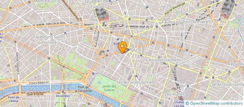 localisation de l'entreprise BOULOGNE GARROS  PARIS