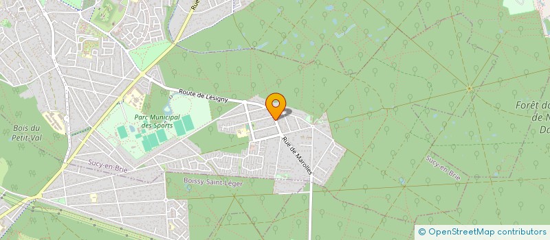 localisation de l'entreprise BOULOGNE MARKET  SUCY-EN-BRIE