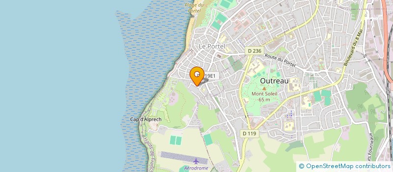 localisation de l'entreprise BOULOGNE PETANQUE  LE PORTEL