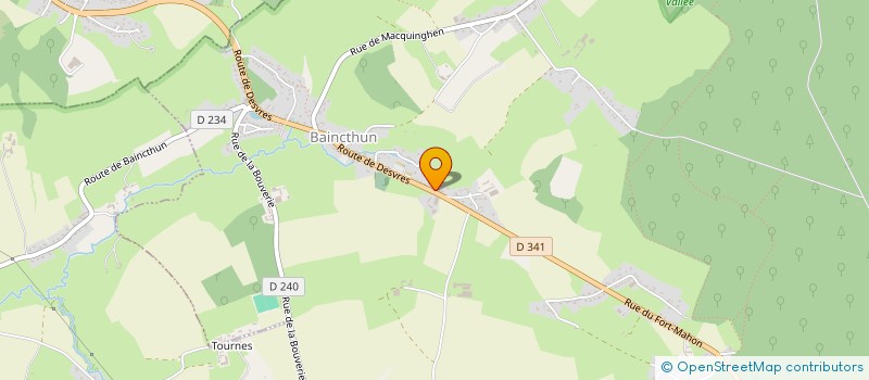 localisation de l'entreprise BOULOGNE SEAFOOD IMPORT  BAINCTHUN