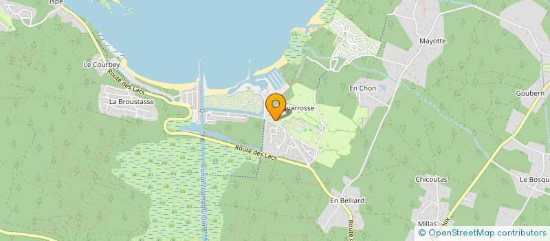 localisation de l'entreprise BOULOGNE - THIBAULT INDIVISION  BISCARROSSE