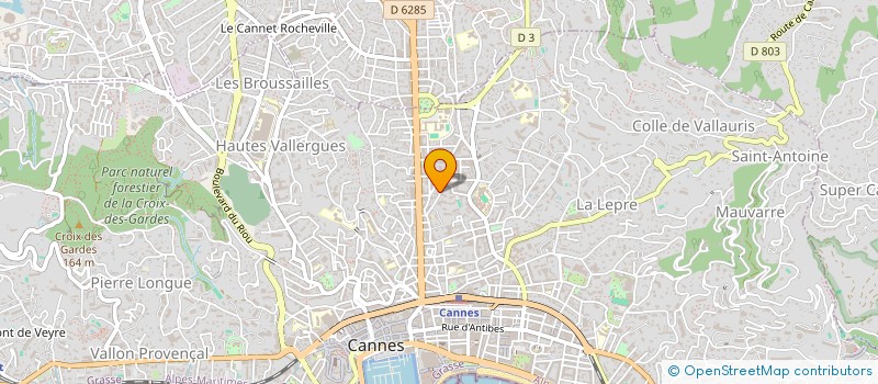 localisation de l'entreprise BOULOM PEREZ INDIVISION  CANNES