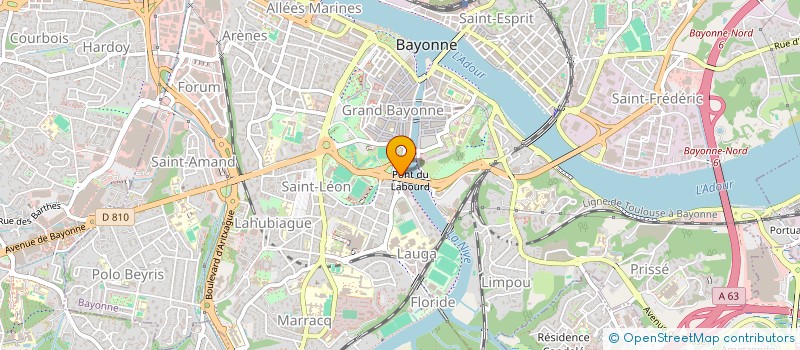 localisation de l'entreprise BOULOMANDU  BAYONNE