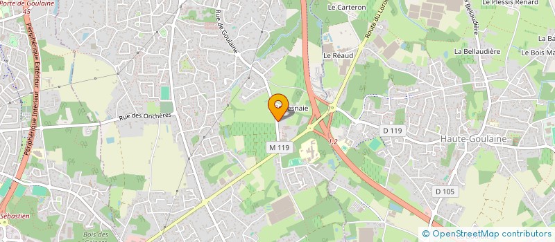 localisation de l'entreprise BOULORD  BASSE-GOULAINE