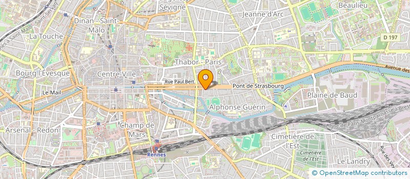 localisation de l'entreprise BOULOU à RENNES