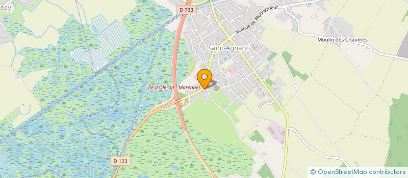 localisation de l'entreprise BOULPAT  SAINT-AGNANT