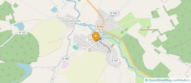 localisation de l'entreprise BOULPAT JOLY  GERBEVILLER