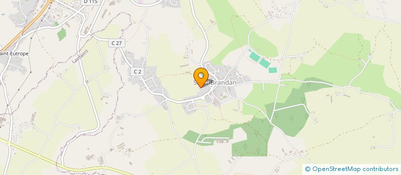 localisation de l'entreprise BOULPRIM  SAINT-BRANDAN