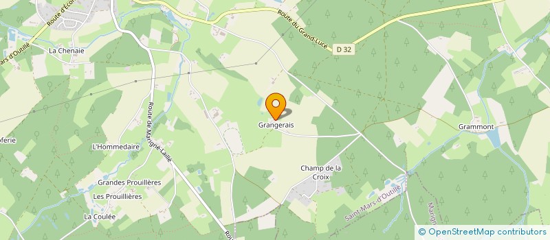 localisation de l'entreprise BOULUM  SAINT-MARS-D'OUTILLE