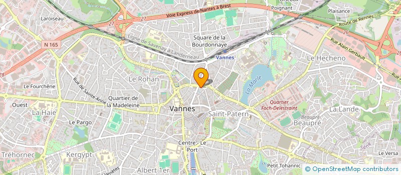 localisation de l'entreprise BOULVAIS GA LMNP à VANNES