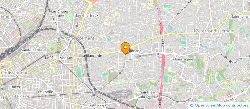localisation de l'entreprise BOULVARD DES ALPES à MARSEILLE
