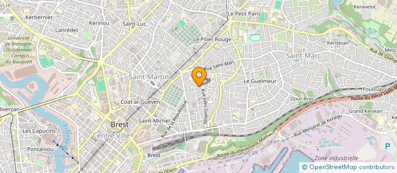localisation de l'entreprise BOUM BOUM à BREST