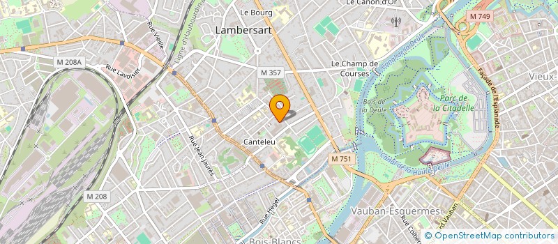 localisation de l'entreprise BOUM BOUM MATERIAUX à LAMBERSART