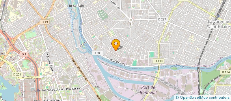 localisation de l'entreprise BOUM BOUM PIZZA à SAINT-MAUR-DES-FOSSES