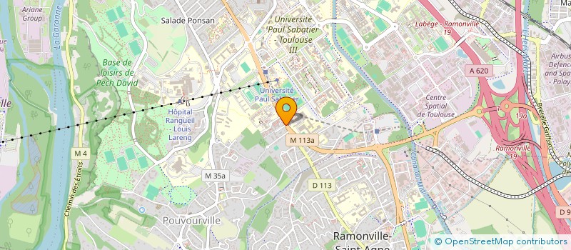 localisation de l'entreprise BOUM RANGUEIL à TOULOUSE