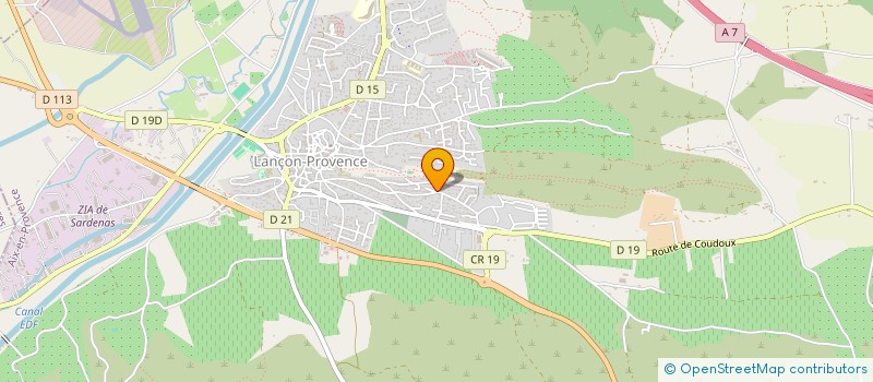 localisation de l'entreprise BOUM'S ANIM à LANCON-PROVENCE