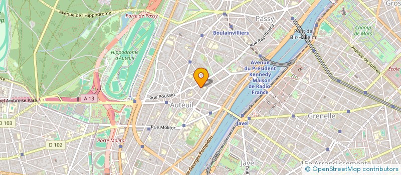 localisation de l'entreprise BOUMA  PARIS