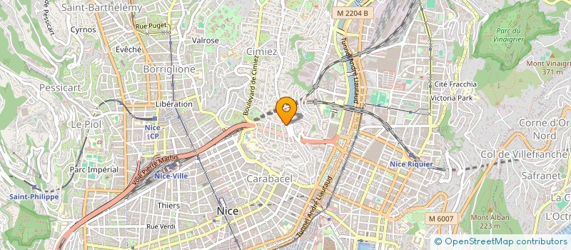 localisation de l'entreprise BOUMAN  NICE