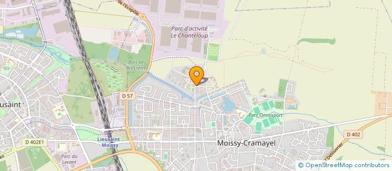 localisation de l'entreprise BOUMBI à MOISSY-CRAMAYEL