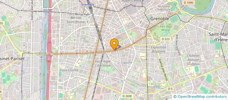 localisation de l'entreprise BOUMCLUB  GRENOBLE