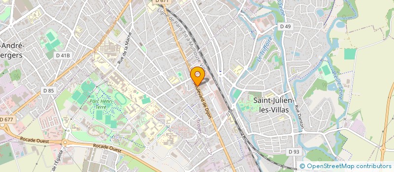 localisation de l'entreprise BOUME à SAINT-JULIEN-LES-VILLAS