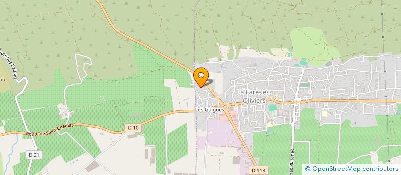 localisation de l'entreprise BOUMEN  LA FARE-LES-OLIVIERS