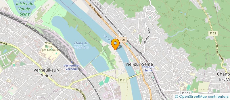 localisation de l'entreprise BOUMIAN DES LAUNES  TRIEL-SUR-SEINE