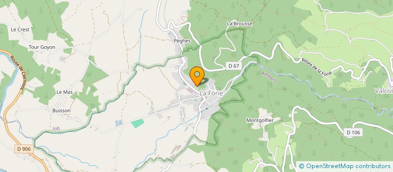 localisation de l'entreprise BOUMIGA  LA FORIE