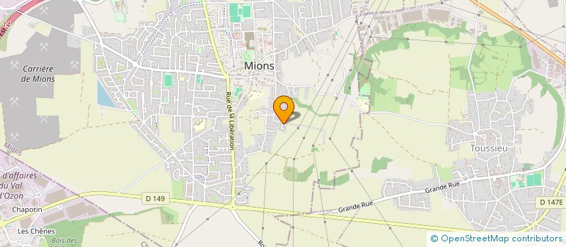 localisation de l'entreprise BOUMIMMO  MIONS