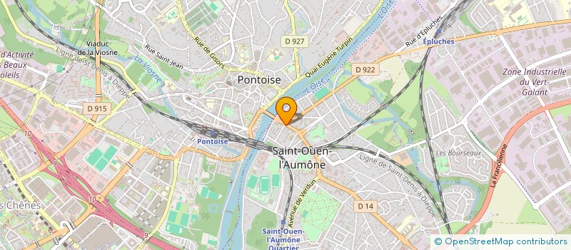 localisation de l'entreprise BOUMLAIK LEGRICH  SAINT-OUEN-L'AUMONE