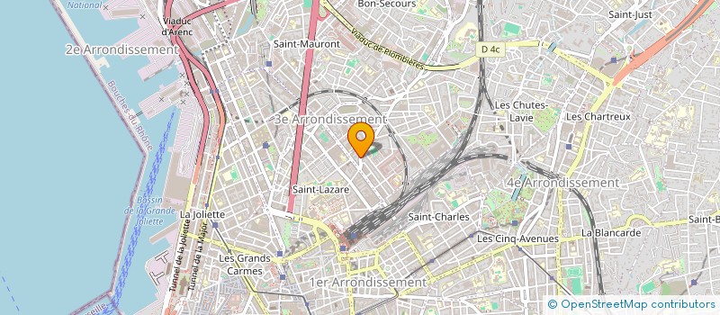 localisation de l'entreprise BOUMQUEUR MUZIC à MARSEILLE