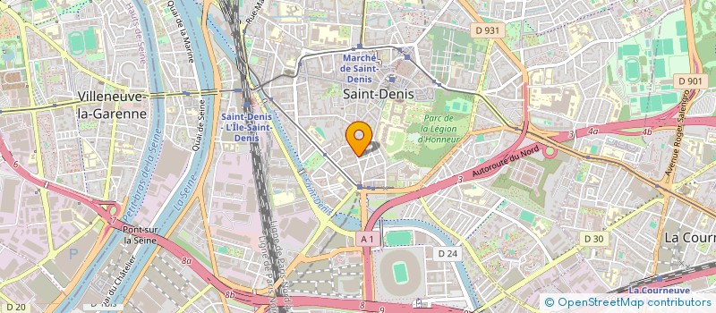 localisation de l'entreprise BOUN à SAINT-DENIS