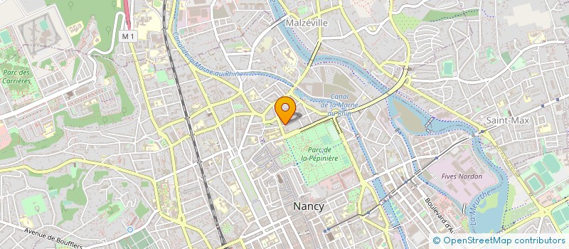 localisation de l'entreprise BOUNDLESS ART  NANCY