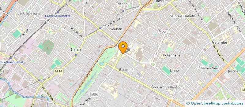 localisation de l'entreprise BOUNEA A&A  ROUBAIX