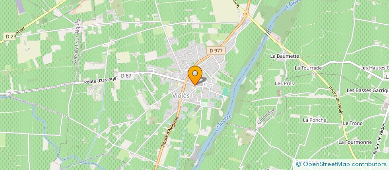 localisation de l'entreprise BOUNIAS MCB à VIOLES