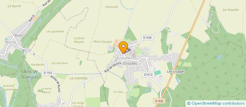 localisation de l'entreprise BOUNIT ET FRERES à CRISOLLES