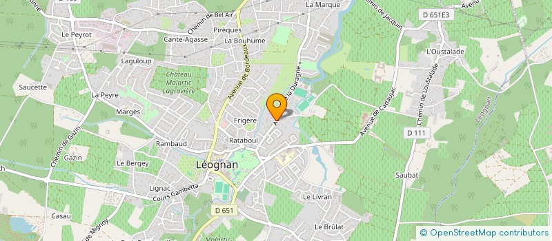 localisation de l'entreprise BOUNLOURES à LEOGNAN