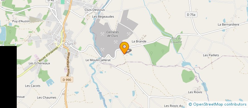 localisation de l'entreprise BOUNTY à MOUHERS