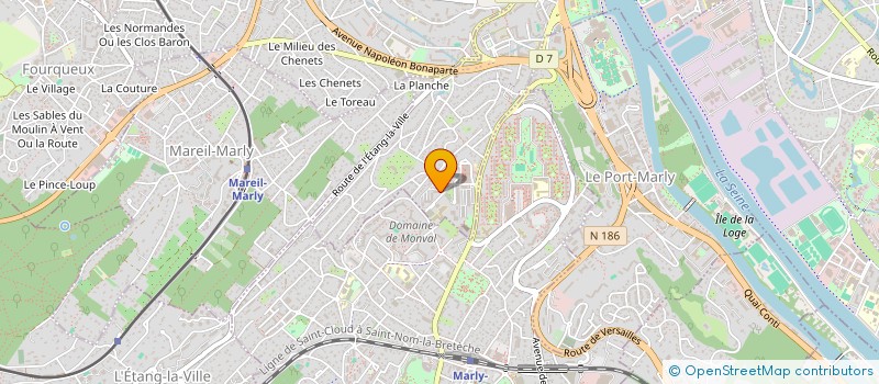 localisation de l'entreprise BOUNTY  LE PECQ