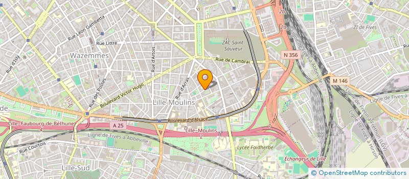 localisation de l'entreprise BOUQUE-LECLERCQ à LILLE
