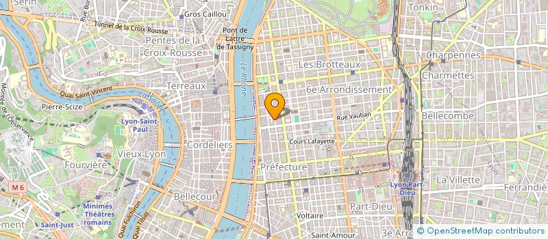 localisation de l'entreprise BOUQUET CROZAT ET CIE  LYON