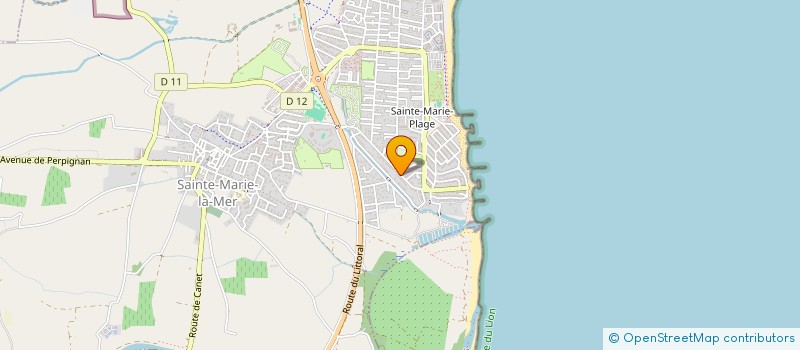 localisation de l'entreprise BOUQUET D'UN JOUR  SAINTE-MARIE-LA-MER