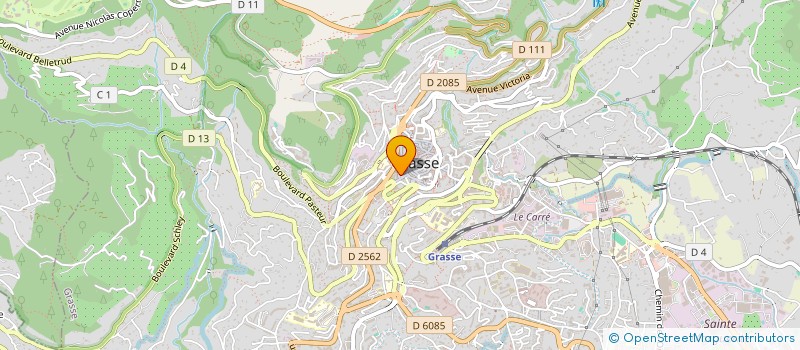 localisation de l'entreprise BOUQUET DE GRASSE  GRASSE