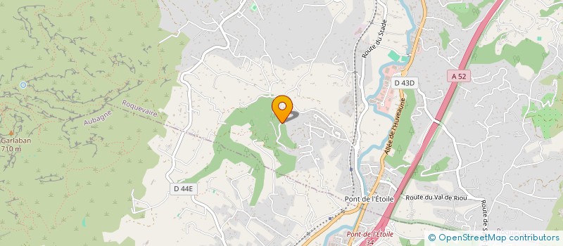 localisation de l'entreprise BOUQUET'S SCI  ROQUEVAIRE