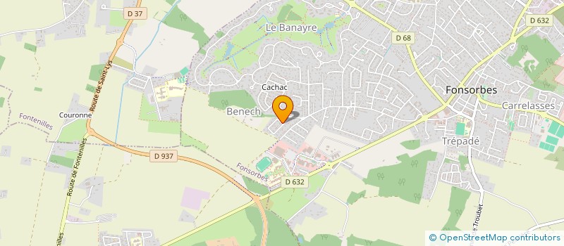 localisation de l'entreprise BOUQUETIN EDITIONS  FONSORBES