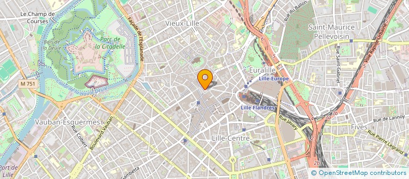 localisation de l'entreprise BOUQUETTERIE DE MADEMOISELLE CECILE à LILLE