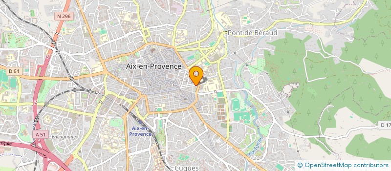 localisation de l'entreprise BOUQUIER - DE GARIDEL à AIX-EN-PROVENCE