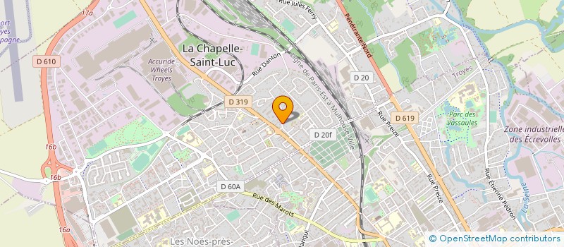 localisation de l'entreprise BOUQUIGNY - PAUTRE EURL à LA CHAPELLE-SAINT-LUC