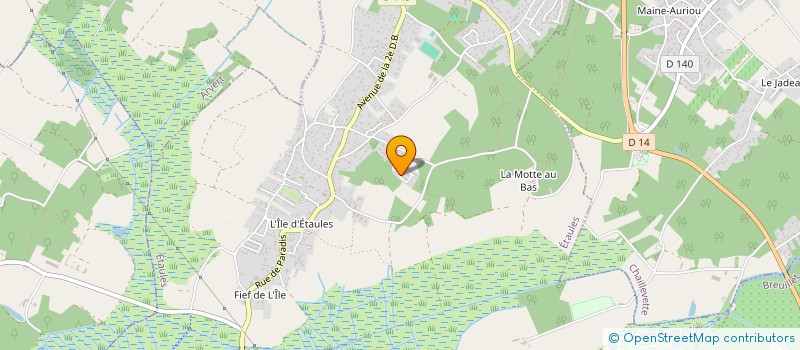 localisation de l'entreprise BOUQUIN ET FILS  ETAULES